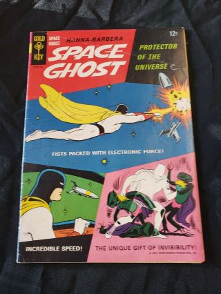 Rare 1966 Space Ghost 1 1st Appearance Of Space Ghost (item 130)