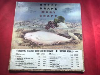 H1 - 99 Moby Grape Great Grape.  Radio Station Promo.  C 31098