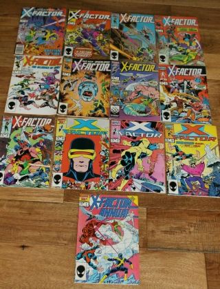 Marvel X - Factor Complete Run 1 - 12 1 2 3 4 5 6 7 8 9 10 11 12 And Annual 1