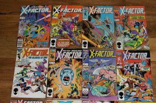 Marvel X - Factor complete run 1 - 12 1 2 3 4 5 6 7 8 9 10 11 12 and Annual 1 2