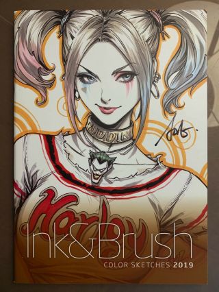 Ink And Brush Color Sketches 2019 Signed Stanley Artgerm Lau