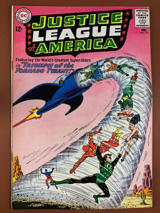 Justice League Of America 17 Dc Comics Silver Age
