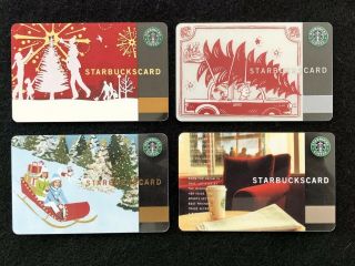 Starbucks Australia Christmas & Core.  2005,  2006,  2007,  2004 Cards Rare