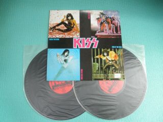 Kiss 2lp Egos At The Stake Live At Wembley Arena Sep - 9 - 1980 Xl - 1569/70 99k Japan
