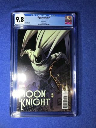 Moon Knight 200 Nowlan 1:50 Variant Cgc 9.  8 2009937004