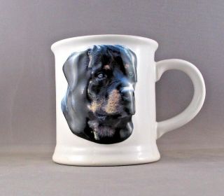 Rottweiler Dog Coffee Mug 3d Expres Best Friend Originals 1999 Barbara Augello