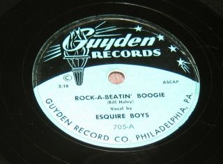 Esquire Boys - Rock - A - Beatin Boogie / St Louis Blues - Rockabilly R&b 78 Record