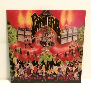 Pantera ‎projects In The Jungle Vinyl Record Lp Album 1984 Metal Magic ‎mmr 1984
