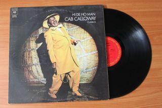 Cab Calloway Lp - Hi De Ho Man - Vg,  - Columbia Cg 32593 - 2 Lp 