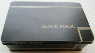Vintage Empty Tin From Rowntree Black Magic