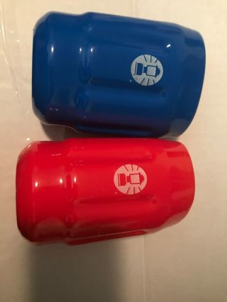 Coleman " Lantern " Can Holder Insulated Koozie Coozie Blue Available.