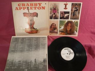 Crabby Appleton,  Rotten To The Core,  Elektra Eks 74106,  1971 Insert Promo Embossed