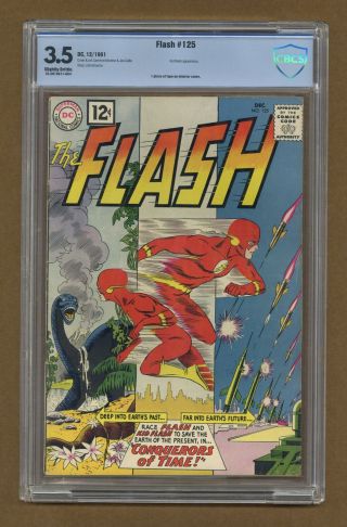Flash (1st Series Dc) 125 1961 Cbcs 3.  5