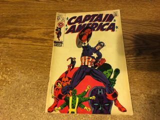 Captain America 111 March 1969 / Real Pics / Wrongway052