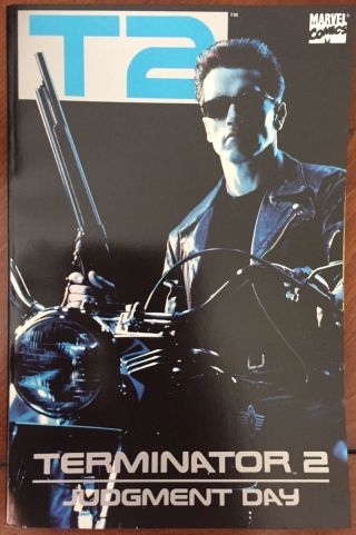 Terminator 2: Judgement Day (1991) 1 - Comic Book Adaptation - Marvel Comics
