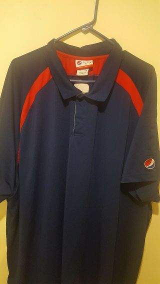 Pepsi Aramark Polo Shirt Size 4xl.