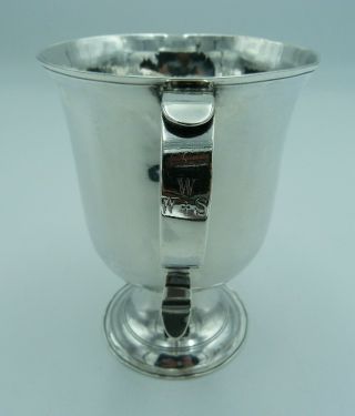 Georgian Antique Silver Two Handled Loving Cup - George III 3