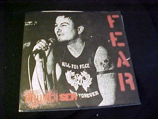 Fear Budweiser Ep Rare Numbered Limited Edition 7 " Ep 339/1000 La Hc Punk Kbd M -