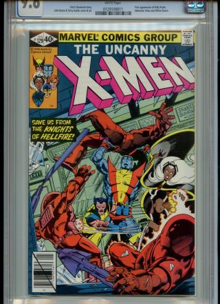 X - Men 129 Cgc 9.  6 White Pages 1st Kitty Pryde White Queen