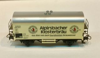 Marklin Ho Scale Beer Freight Car 4417 - Alpirsbacher Klosterbrau
