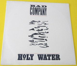 Bad Company Holy Water 1990 Atco Lp W Brian Howe Stunning