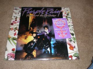 Prince/revolution Lp Purple Rain Poster/black Vinyl