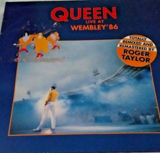 Queen Live At Wemebly German Pressing 0777799594 A1 Double Album