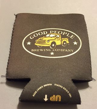 Good People Brewing Company Beer Can Koozie Soda Coozie Drink Cooler Insulator