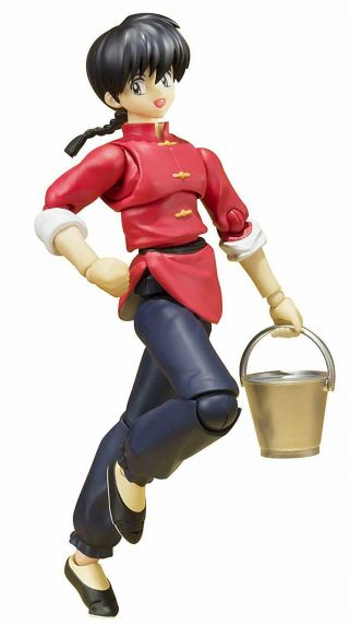 S.  H.  Figuarts Ranma 1/2 Ranma Saotome About 140mm Abs&pvc Action Figure Japan