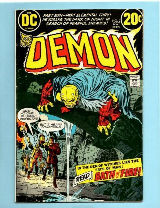 Dc Comics The Demon | Issues 2,  3,  4,  5 | 1972 1st Series High Res Scans