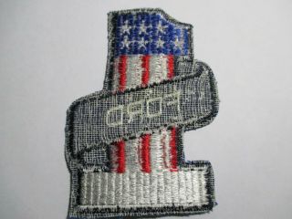 Ford 1 Patch,  RED/White/Blue,  NOS Vintage,  RARE,  2 3/4 x 4 Inches 5