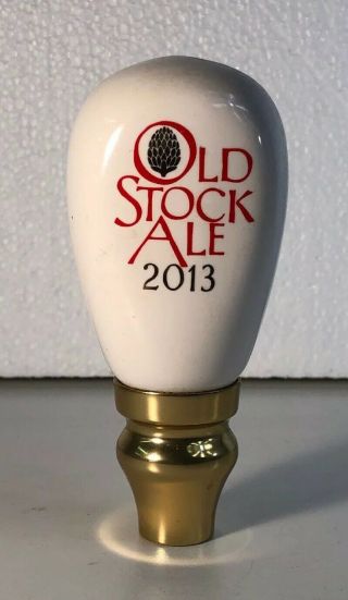 Old Stock Ale 2013 North Coast Brewing Beer Tap Handle 5” (e24)