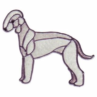 8 " Bedlington Terrier Silver Lf
