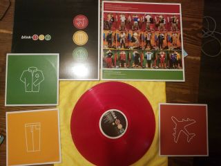 Blink 182 Take Off Your Pants And Jacket Red Vinyl,  3x7 " Limited Editionof1,  000