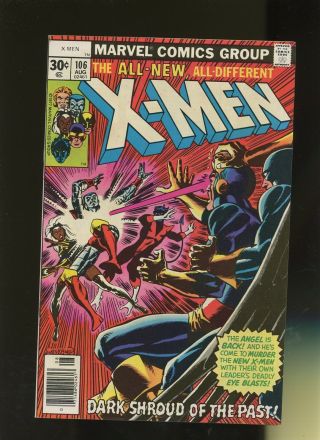 X - Men 106 Fn/vf 7.  0 1 Book Marvel Mutants Wolverine Entity 1st Appearance
