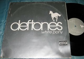 Deftones ‎– White Pony - 2lp Matador Europe Edtn - 1st Press Parental Sticker