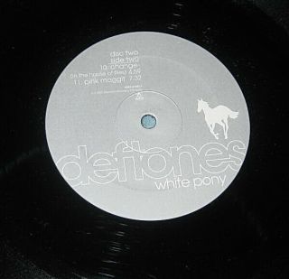 Deftones ‎– White Pony - 2LP MATADOR EUROPE EDTN - 1ST PRESS PARENTAL STICKER 7