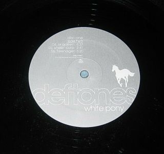 Deftones ‎– White Pony - 2LP MATADOR EUROPE EDTN - 1ST PRESS PARENTAL STICKER 8
