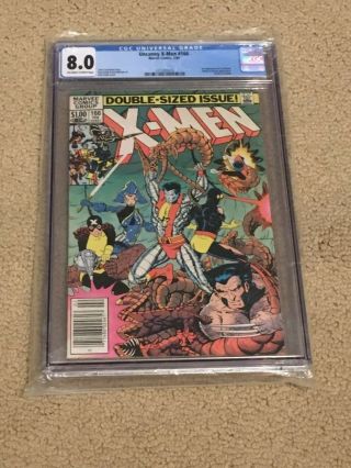 Uncanny X - Men 166 Cgc 8.  0 Ow/white Pages (classic Cover)