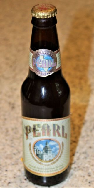 Pearl Beer Bottle Texas Brew