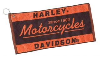 Harley - Davidson Motorcycle Bar Towel Hdl - 18502