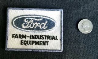 Vintage Ford Tractors Equipment Hat Jacket Farming Truck Patch