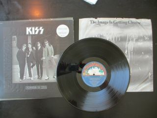 Kiss - Dressed To Kill Lp Record 1975 Us Nblp 7016 Bogart With Hype Rare