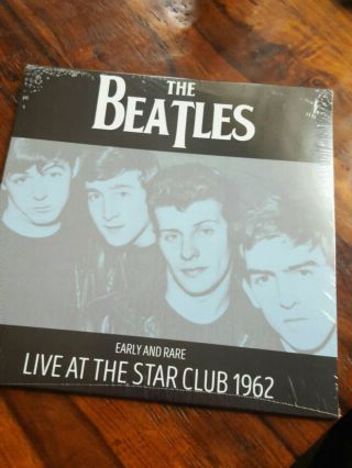 Early & Rare Live At The Star Club 1962 Lp By The Beatles Vinyl Import