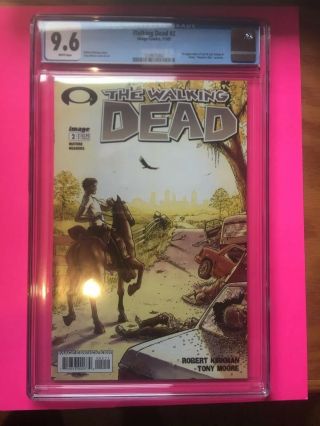 Walking Dead 2 Cgc 9.  6 White Pages Kirkman Zombies Tv Show