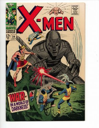 X - Men 34 (1967 Marvel Comics)