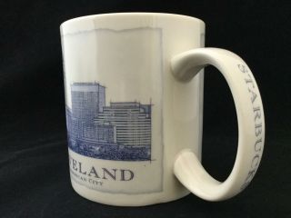 Starbucks 2007 Cleveland 18 Oz Coffee/tea Mug/cup -