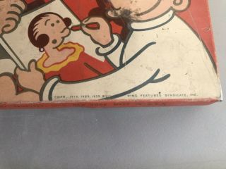 Vintage Popeye Card Game,  Crayon Set,  Salt & Pepper shakers and Popeye Mug 4