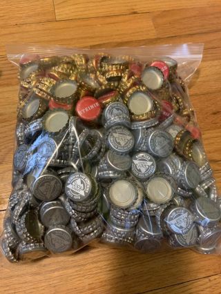 Over 500 Beer Bottle Caps ( (( (no Dents)) ))  Coors Light And Steiner