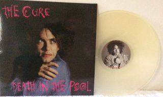 Cure Death In The Pool Clear Colored Vinyl Lp Record Poster Demos